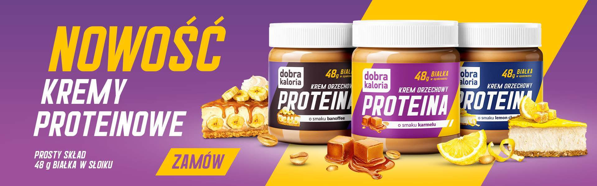 Krem proteinowy Dobra Kaloria